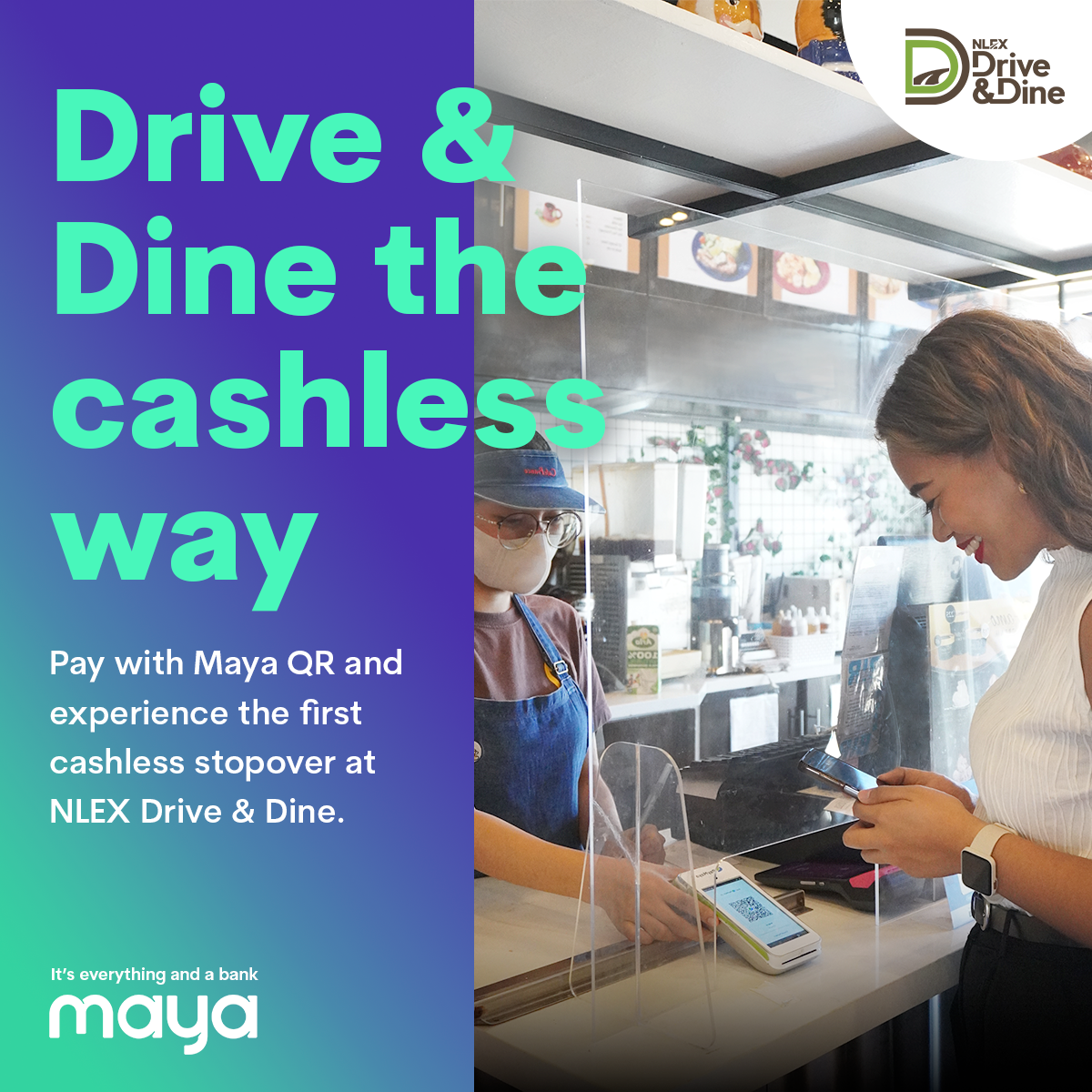 Vibe At The NLEX Drive&amp;Dine; Powered By Maya Business